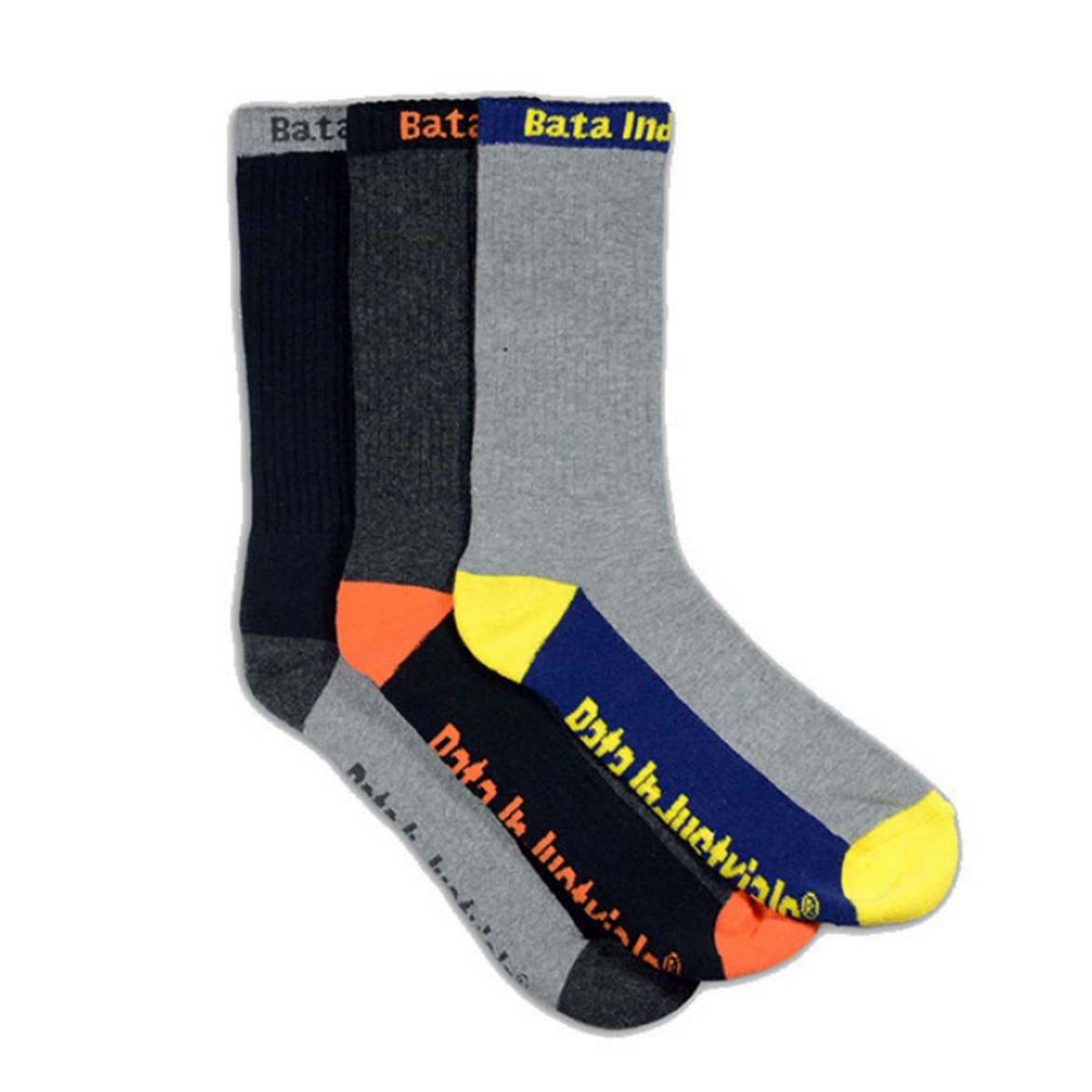 Picture of Bata Industrials, Work Socks, 3 Pack